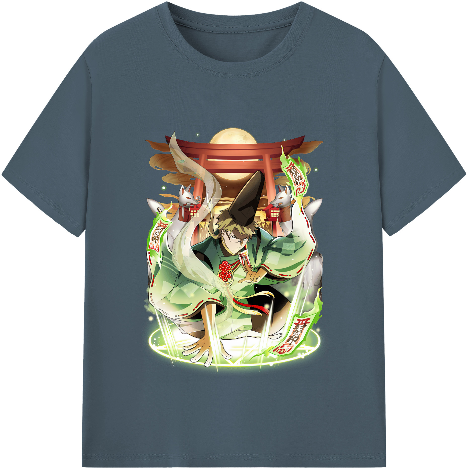 （画像用） 文豪ストレイドッグス Bungo Stray Dogs 綿100％半袖Tシャツ（フロントプリント）